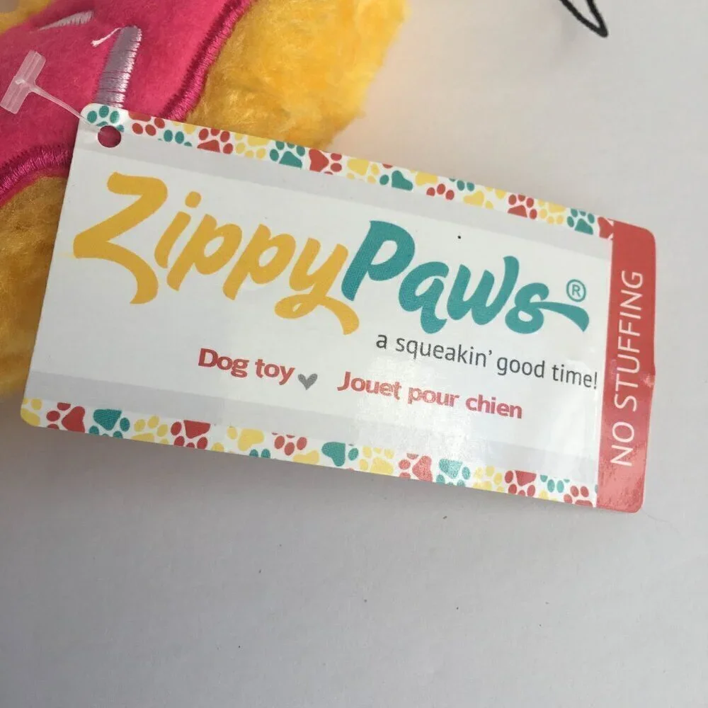 Dog Supplies‎ - NEW ZippyPaws Jumbo Donutz Dog Squeaker Toy
